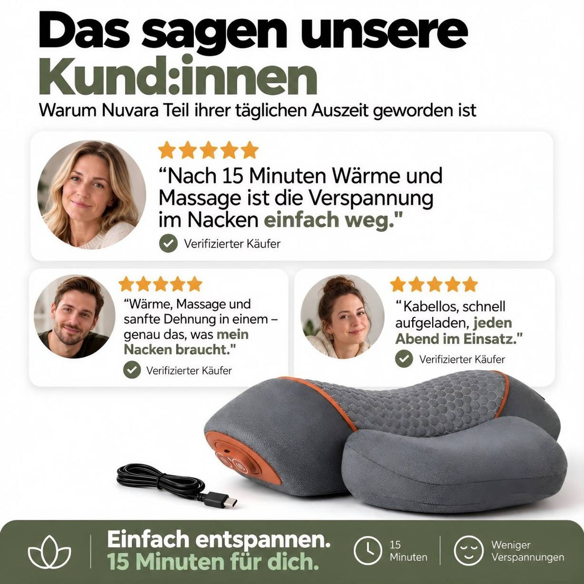 Nuvara™ – Spürbar entspannter in 15 Minuten
